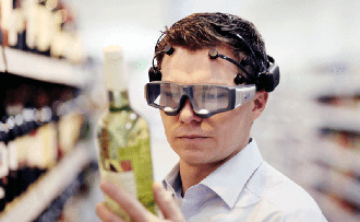 Emotiv epoc+ user working holding product